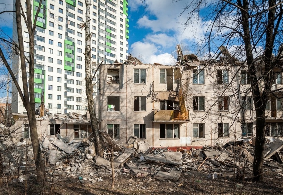 пятиэтажки под снос в москве