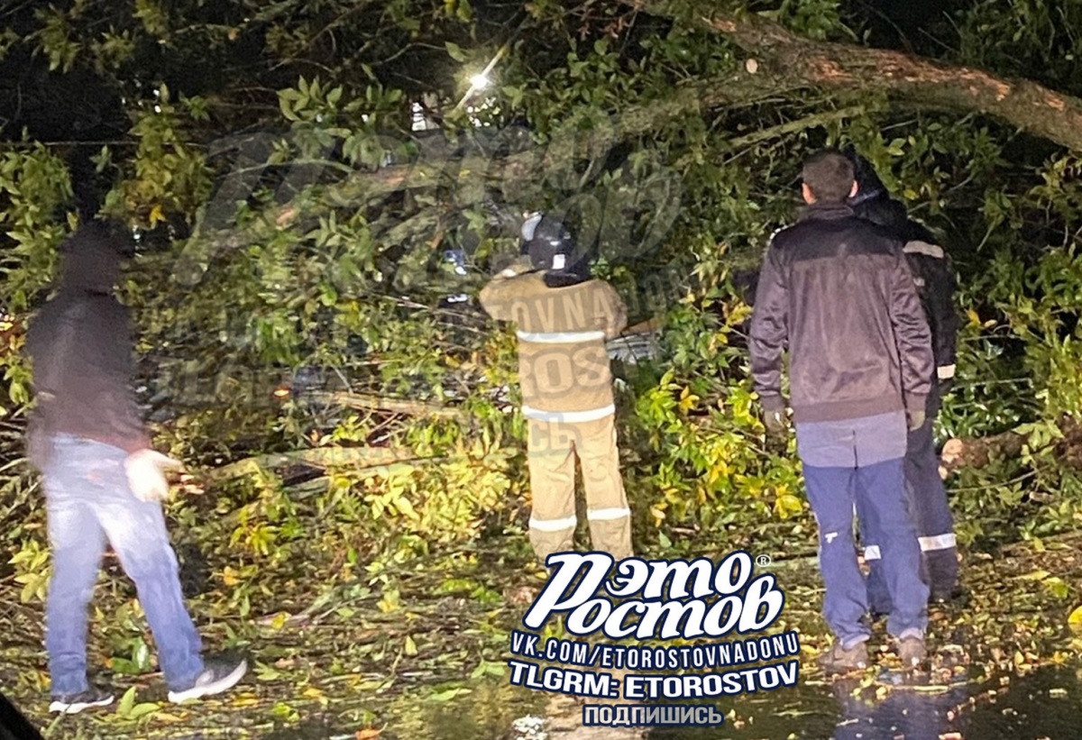 Ростовчане рассказали о последствиях урагана с ливнем, обрушившегося на ...