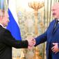 Владимир Путин и Александр Лукашенко