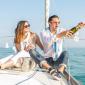 пара на яхте