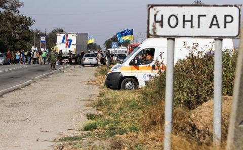 Украина отобрала землю у крымских татар на границе с Крымом