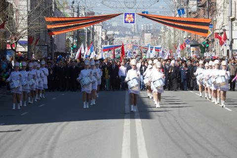 9 Мая День Победы 2018 в Красноярске