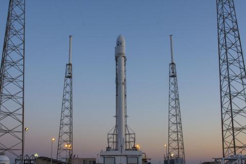 Опытная ракета SpaceX 