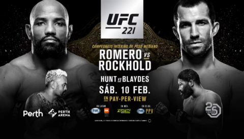 Турнир UFC 221 в Австралии 10-11 февраля: в какое время, кард - бой Ромеро - Рокхолд и другие, где смотреть прямую трансляцию Турнир UFC 221 в Австралии 10-11 февраля: в какое время, кард - бой Ромеро - Рокхолд и другие, где смотреть прямую трансляцию