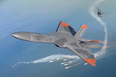 Американский беспилотник 5GAT, «копия» российского Су-57 разбился в ходе испытаний