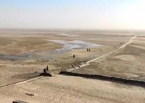 Причина ухода воды из Таганрогского залива Азовского моря