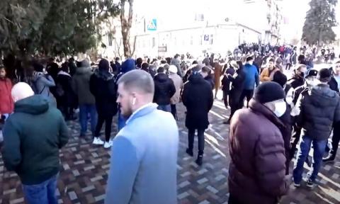 В Ставрополе прошли задержания в ходе акций протеста