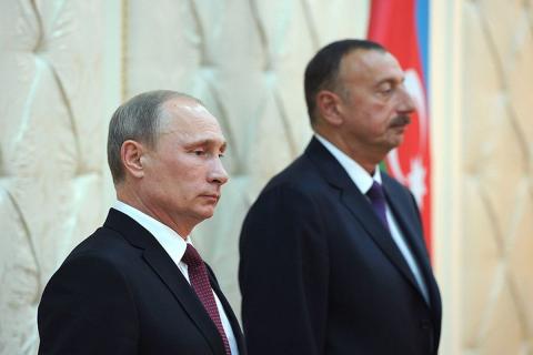  Ильхам Алиев и владимир Путин фото