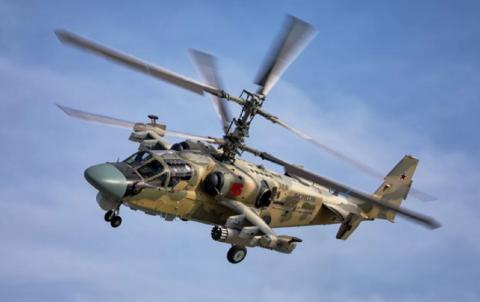 Переброска ударных вертолетов Ка-52