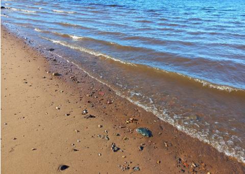 Ярославцы нашли секретный пляж с особыми условиями на море в Ольгинке