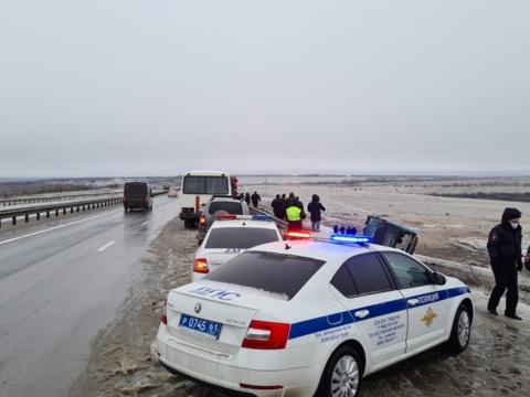 Ростов авария автобус