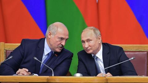 Путин и Лукашенко