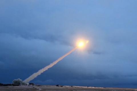 Буревестник ракета запуск