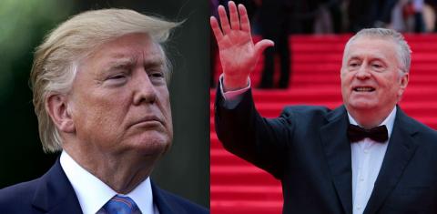 Дональд Трамп и Владимир Жириновский