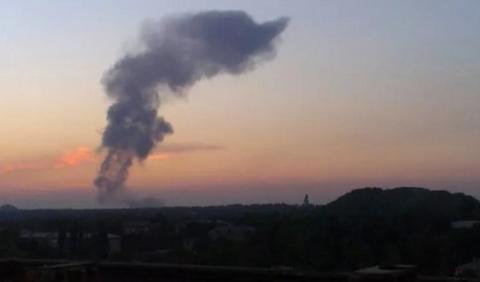 Взрывы в Донецке