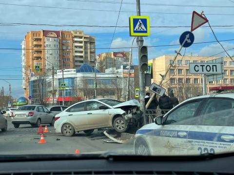 В ГИБДД назвали самые аварийные улицы Астрахани