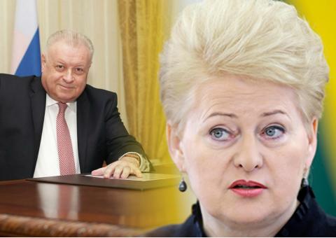 Экс-посол РФ в Литве напомнил, как ответил на хамство Грибаускайте