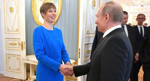 Президент Эстонии пригласила Путина на Всемирный конгресс финно-угорских народов