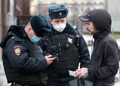Проверка масочного режима на улице