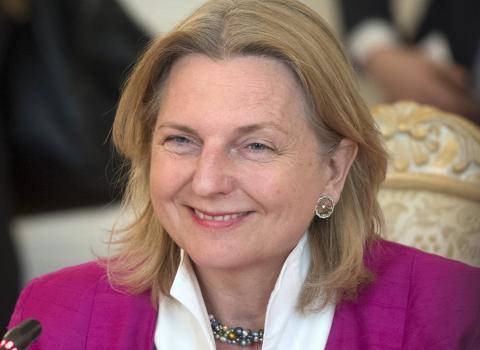 Идея Макрона о сближении Европы и России поддержана экс-главой МИД Австрии