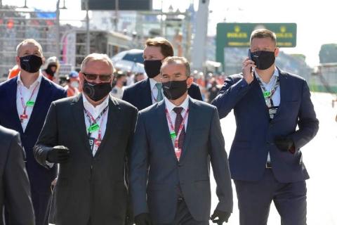Губернатор Краснодарского края Вениамин Кондратьев и заместитель руководителя администрации президента Дмитрий Козак