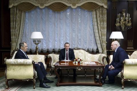  У Лукашенко на встрече с Лавровым тряслись руки