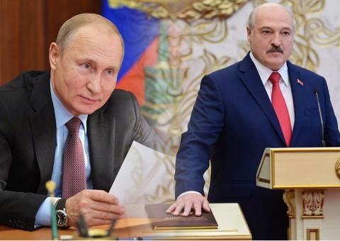 Песков назвал причину, по которой Путин не поздравил Лукашенко с инаугурацией