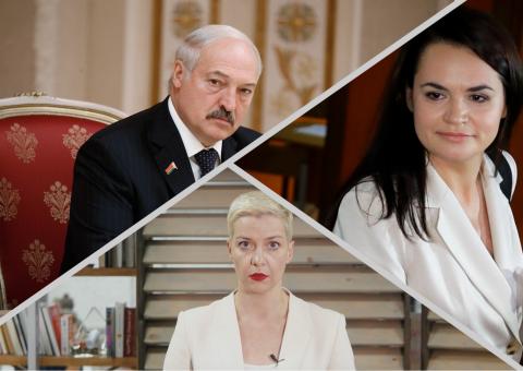 Лукашенко и Тихановская