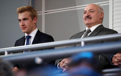 Лукашенко сын Николай Лукашенко вместе