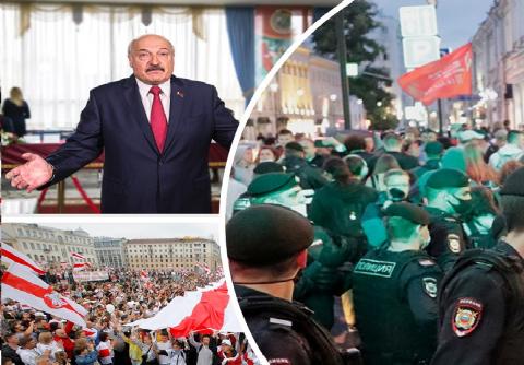 Лукашенко, Россия, Белоруссия, протесты