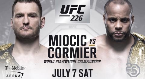 Турнир UFC 226 в Лас-Вегасе: когда – время проведения 7-8 июля, участники – кард, бои Миочич – Кормье, Холлоуэй – Ортега, Нганну – Льюис и другие поединки Турнир UFC 226 в Лас-Вегасе: когда – время проведения 7-8 июля, участники – кард, бои Миочич – Кормье, Холлоуэй – Ортега, Нганну – Льюис и другие