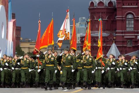 Парад на День Победы в Москве 9 мая 2018 года