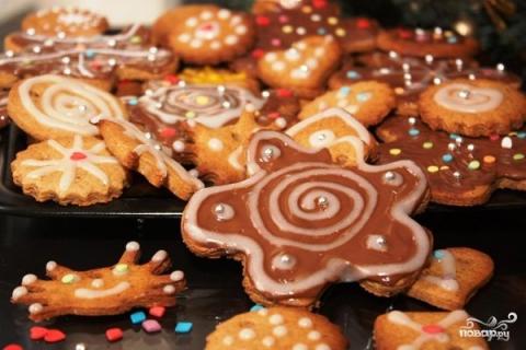 Пряники медовые, заварные Постные медовые пряники