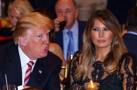Супруги Трамп