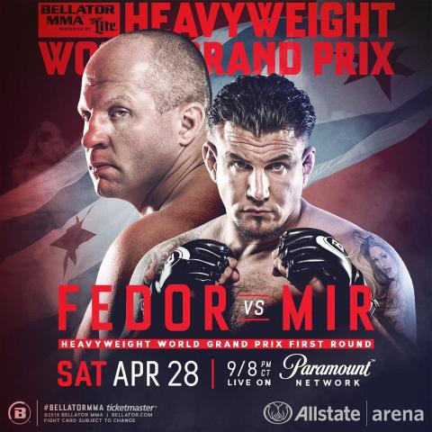 Турнир Bellator 198 29 апреля 2018: кард - бой Федор Емельяненко и Фрэнк Мир и другие участники, прогноз на главный поединок и прямая трансляция Турнир Bellator 198 29 апреля 2018: кард - бой Федор Емельяненко и Фрэнк Мир и другие участники, прогноз на главный поединок и прямая трансляция