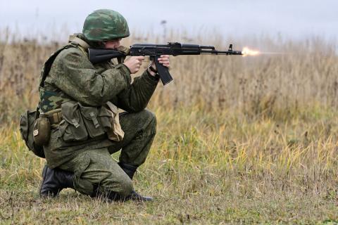 Солдат армии России