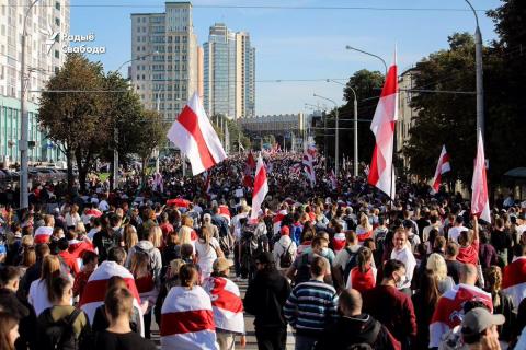 протесты в Белоруссии