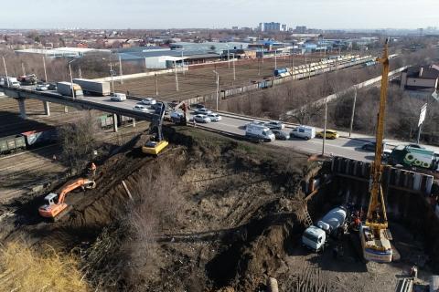 Реконструкция моста на улице Малиновского в Ростове-на-Дону