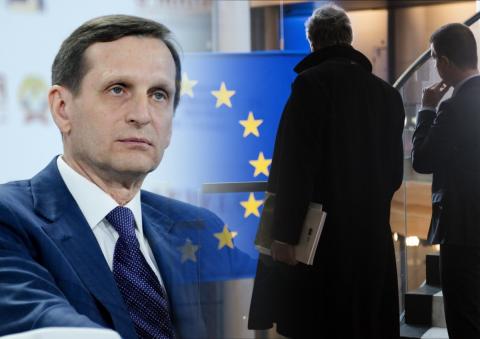 Нарышкин рассказал подробности о готовящейся клевете ЕС против России
