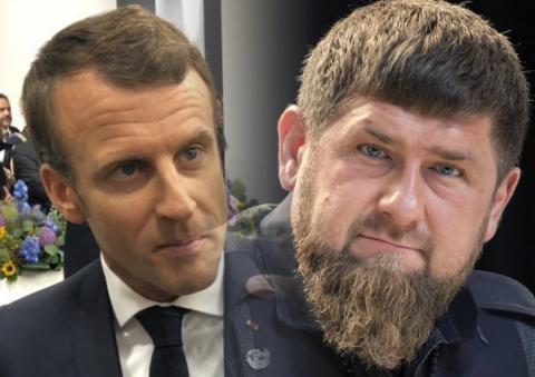 Кадыров поддержал обвинения муфтия Чечни против "террориста" Макрона