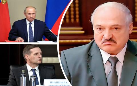 Путин, Лукашенко, Нарышкин