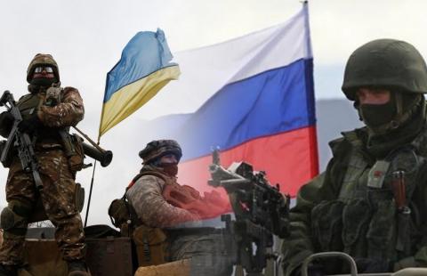 Военные России и Украины