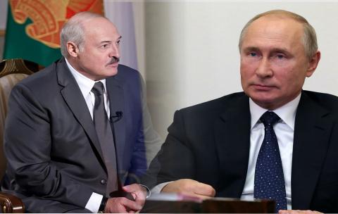 Путин и Лукашенко