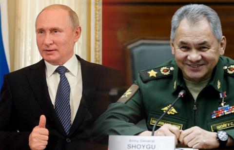 Путин и Шойгу