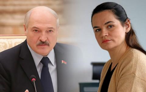 Лукашенко и Тихановская