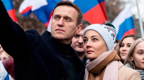 Алексей и Юлия Навальные