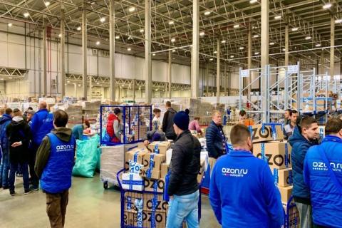 В Санкт-Петербурге курьеры компании Ozon устроили забастовку