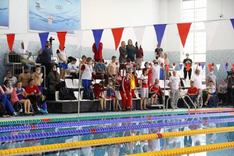 соревнования по паралимпийскому плаванию