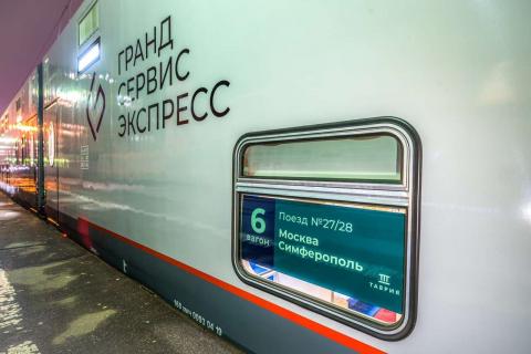 Поезд Москва-Симферополь