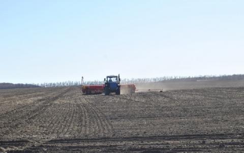 Посевная, работы в поле